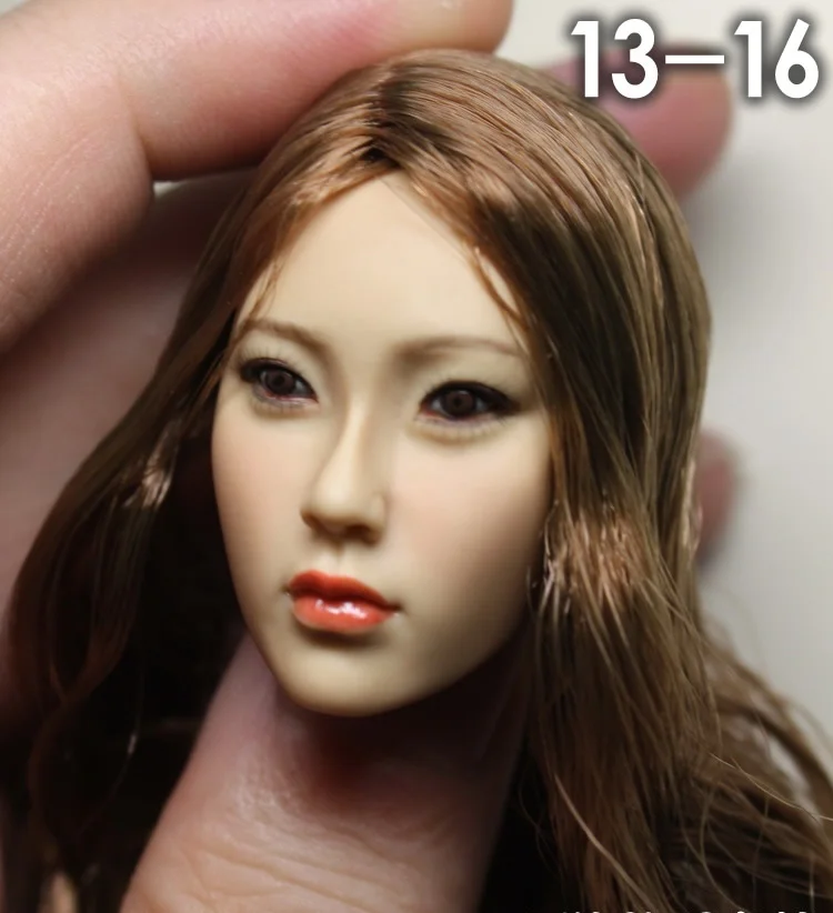 kumik13-16 Korean beauty head carved DIY 12