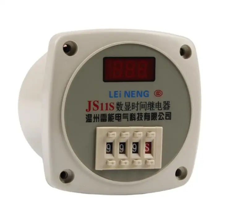 JS11S multi-function digital display time relay 0.01S~999H 24V 220V 380V