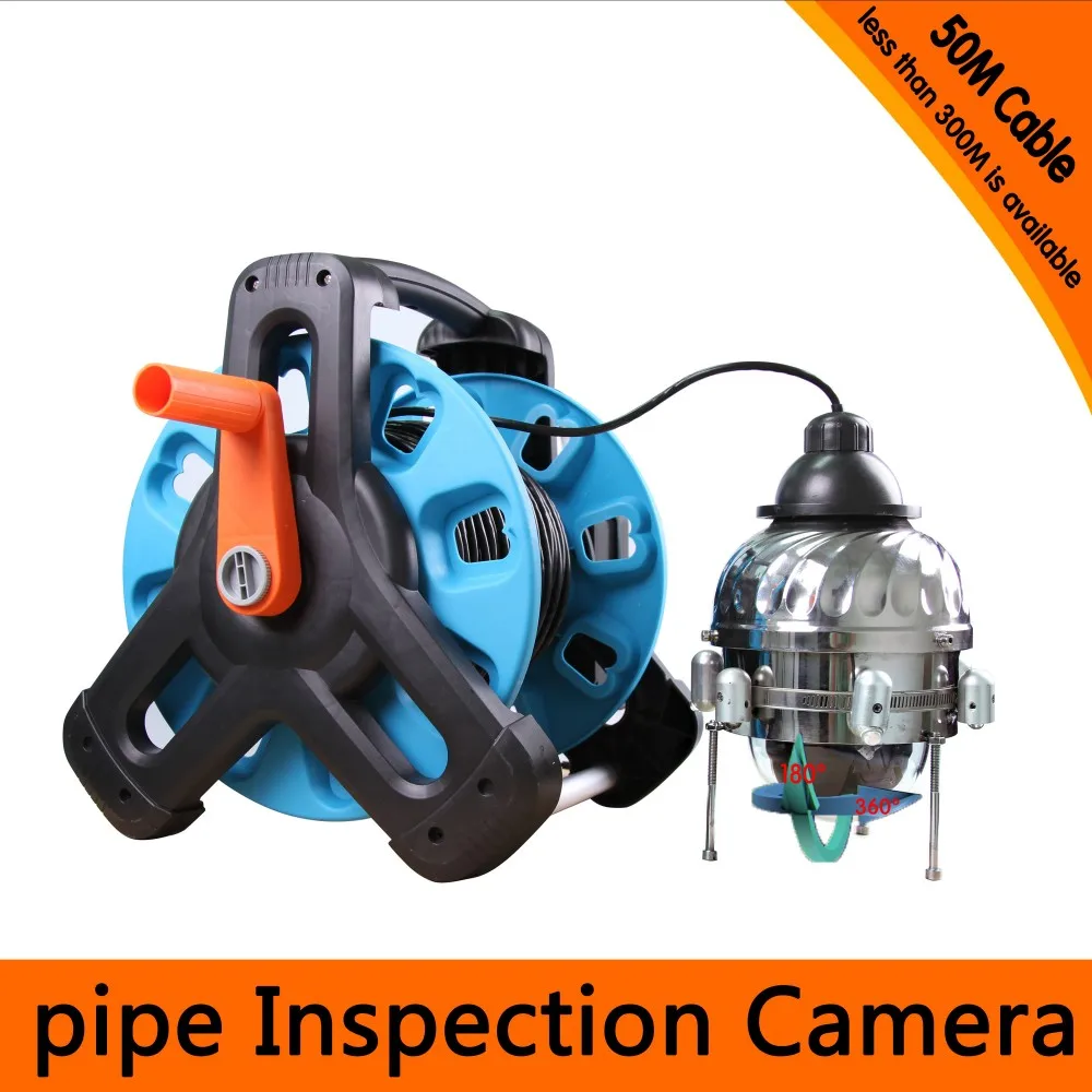 50Meters Depth Underwater PTZ Camera with 10x Optical Zoom & 6PCS 2 Walt White LEDS & IP68 Waterproof & Auto Scan Function