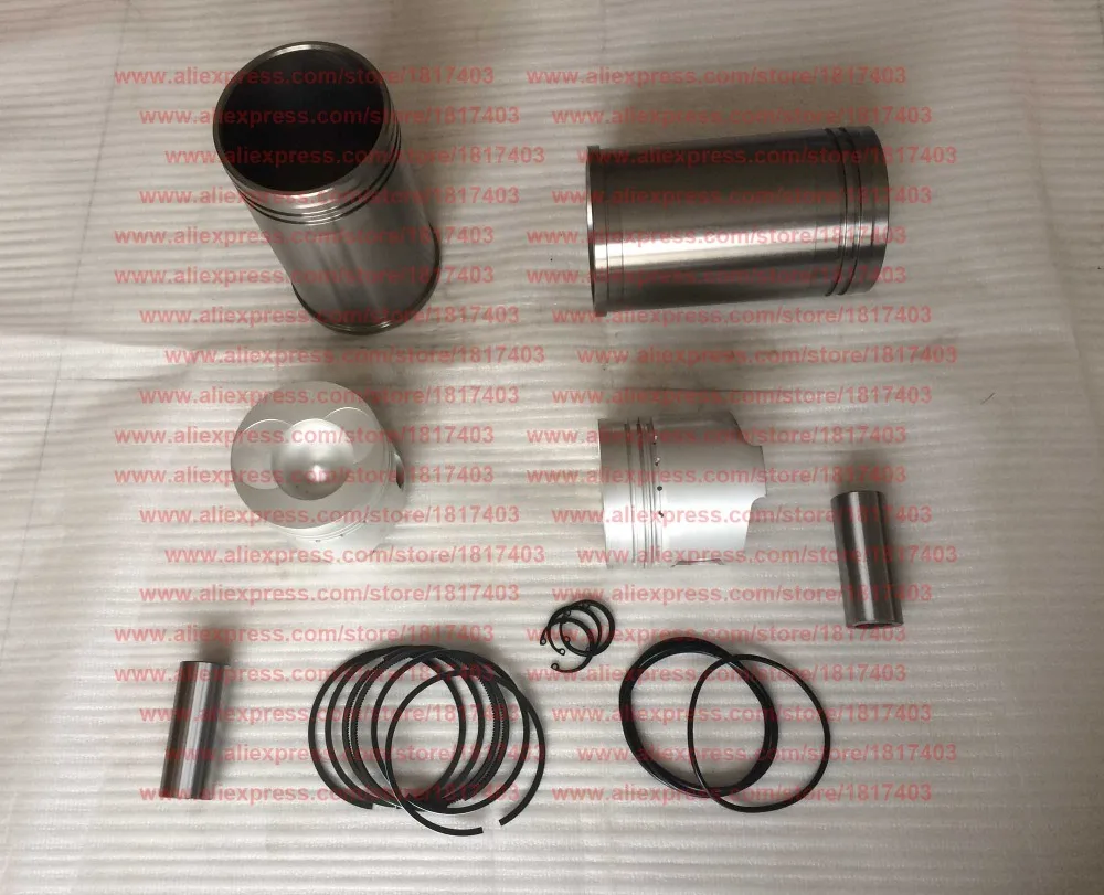 

JD4102B.4.1-4 Piston, JD4102B.2-7 Cylinder sleeve, Piston ring, Piston pin, water sealing ring, Jiangdong 2JD32 "A" type, JD2102