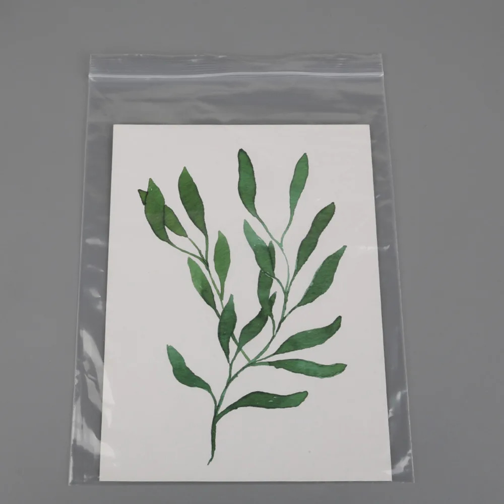 100pcs/bag 5*7/6*8/7*10/8*12/10*15/12*17/14*20/17.5*25cm Jewelry Lock Reclosable Plastic Poly Clear Bags Jewelry packaging