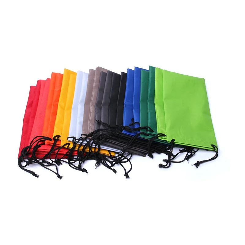 2000pcs Colorful  Waterproof Dustproof Cloth Sunglasses Pouch Soft Eyeglasses Bag Glasses Phone Case Storage Bag ZA0886