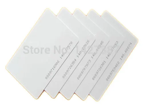 5YOA Quality Assurance EM ID CARD RFID CARD 4100/4102 reaction 125KHZ RFID Card ID Card fit for Access Control Time Attendance