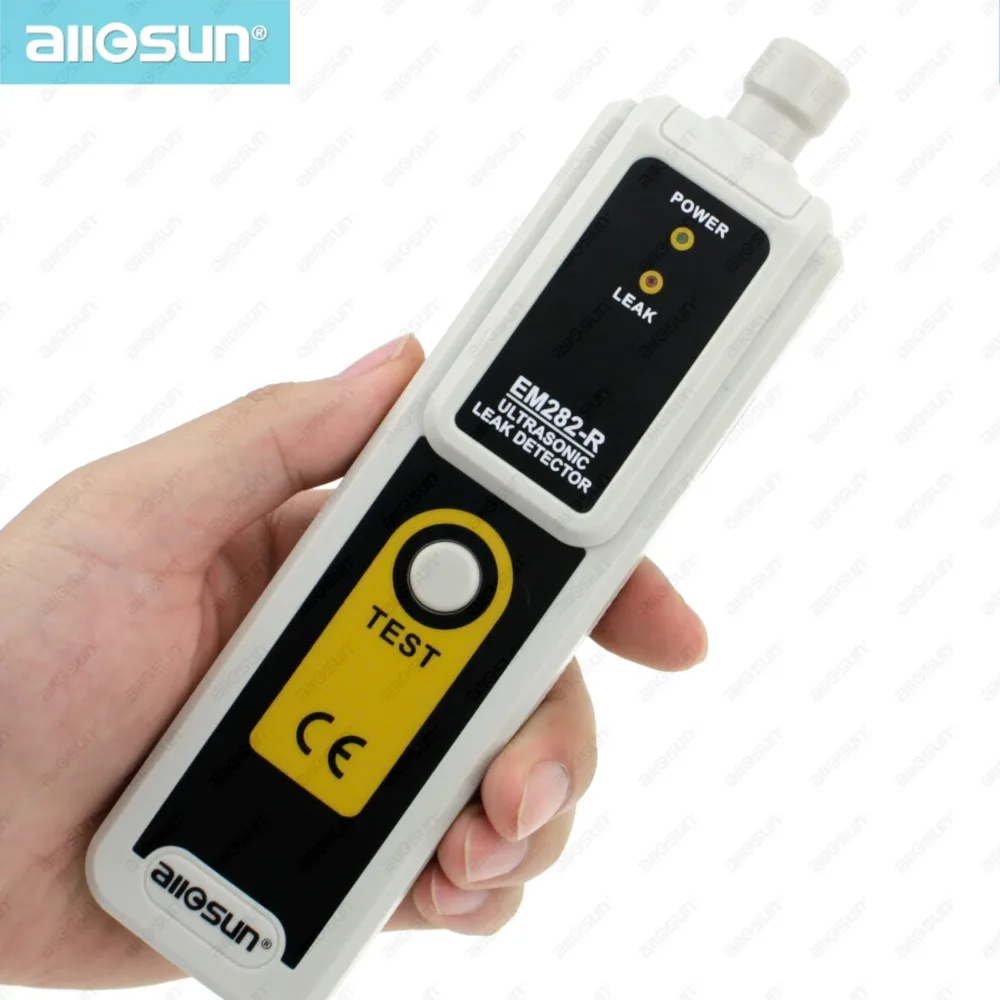 Ultrasonic Leak Detector 40KHz Ultrasonic Transmitter Relative Humidity 80% Reliable Detection Gas Leak Detector ALL SUN EM282