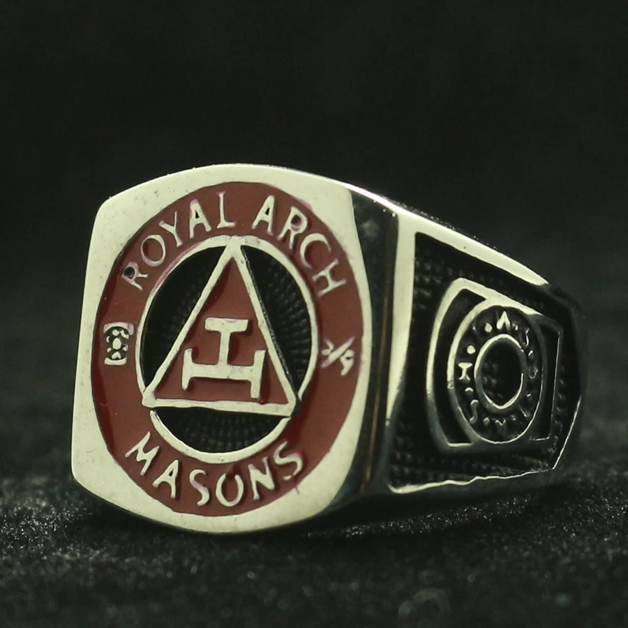 316L Stainless Steel Cool Newest Royal Masons Ring Newest