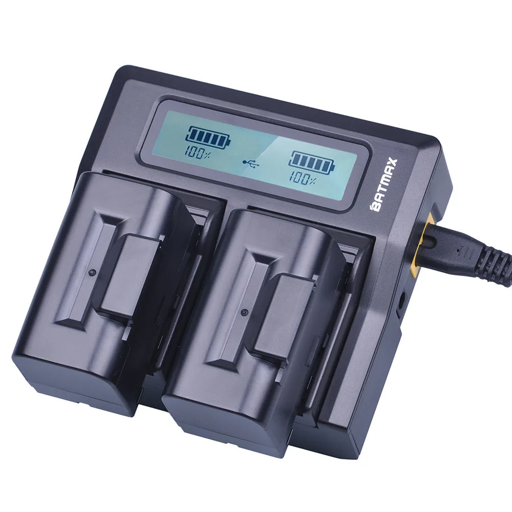 3Pcs 7.4V 5200mAh BT-65Q BT 65Q Li-Ion Battery + Rapid LCD Dual Charger Kits for Topcon GTS 900 and GPT 9000 Total Station
