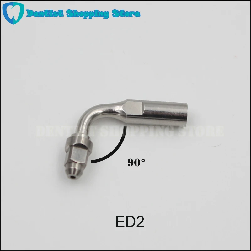 5pcs ED2 Dental Scaler Tips Ultrasonic Scaler Tip ED2 For SATELEC NSK GNATUS DT E