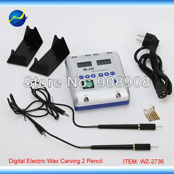 Free Shipping SJK-110 Lab / Jewelry Electric Wax Carver Knife + 2 Pens / Pencils + 6 Tips AC100V~240V