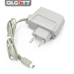 Adaptateur de chargeur mural de voyage ca 100-240V, prise EU, alimentation pour Nintendo DSL DS Lite NDSL-gris