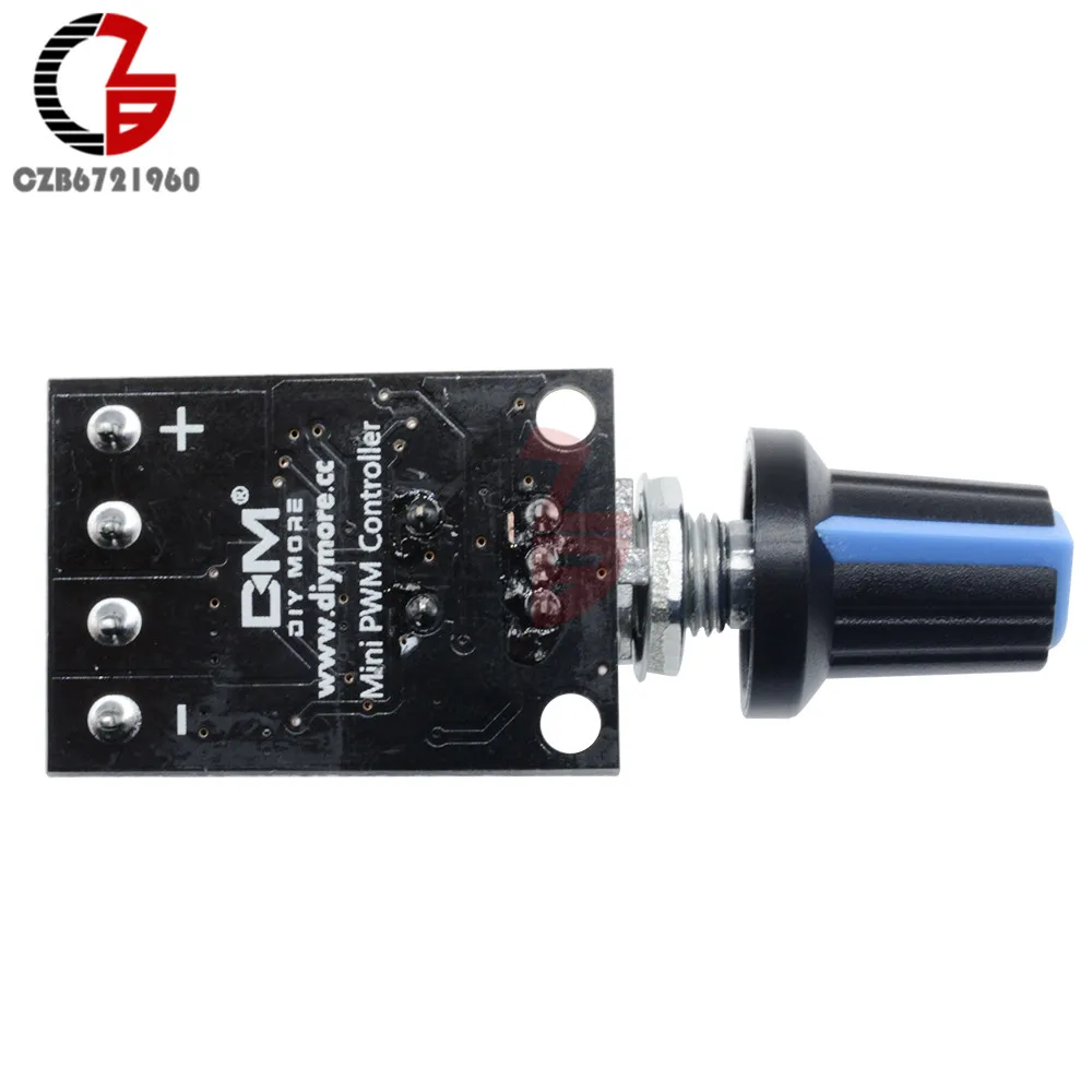 5V 12V 10A Voltage Regulator PWM DC Motor Speed Controller Governor Stepless Speed Regulator LED Dimmer Power Controller Motor image 5