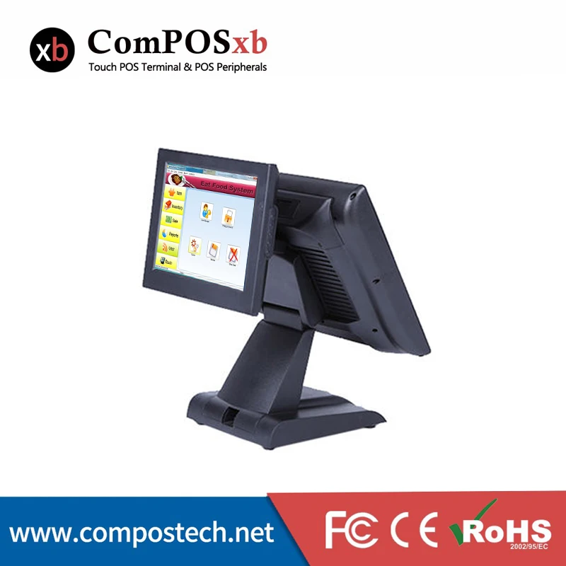 Windows Pos Systemen Resistive Touch Screen 15 Inch Pos Alles In Een Pc Kassa
