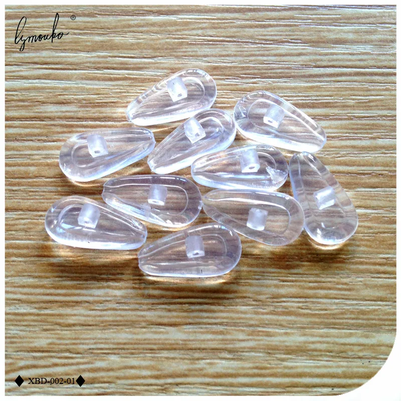 Lymouko 5 Pairs/Lot Melon Seeds Silicone Airbag Soft Nose Pads On Glasses Massage Health Care Anti-Slip Toos Eyeglasses