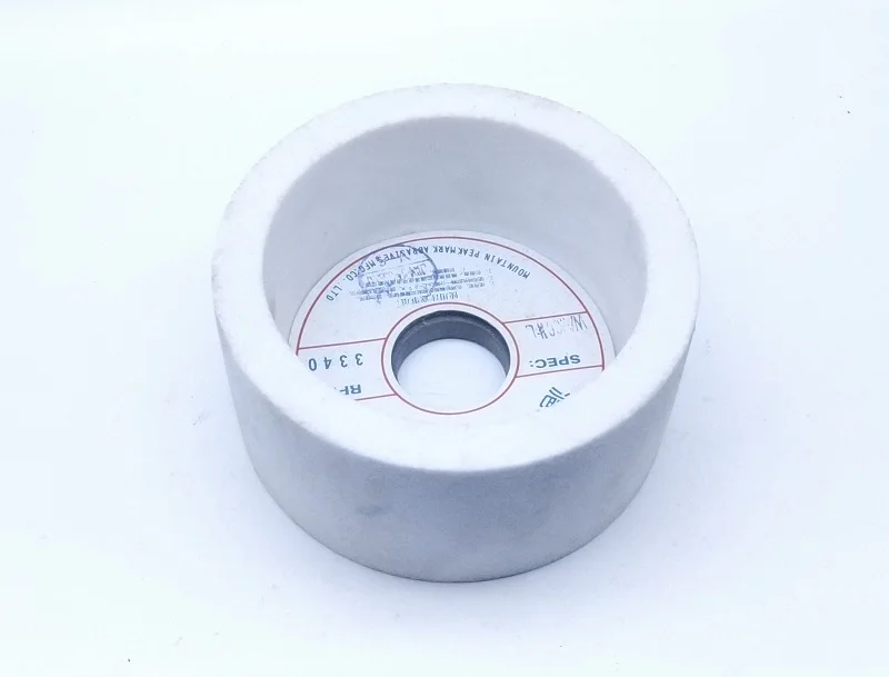 New 125*63*32mm white alundum ceramic cup type grinding wheel Universal grinding wheel for Hardened steel , Gears, screws, etc.