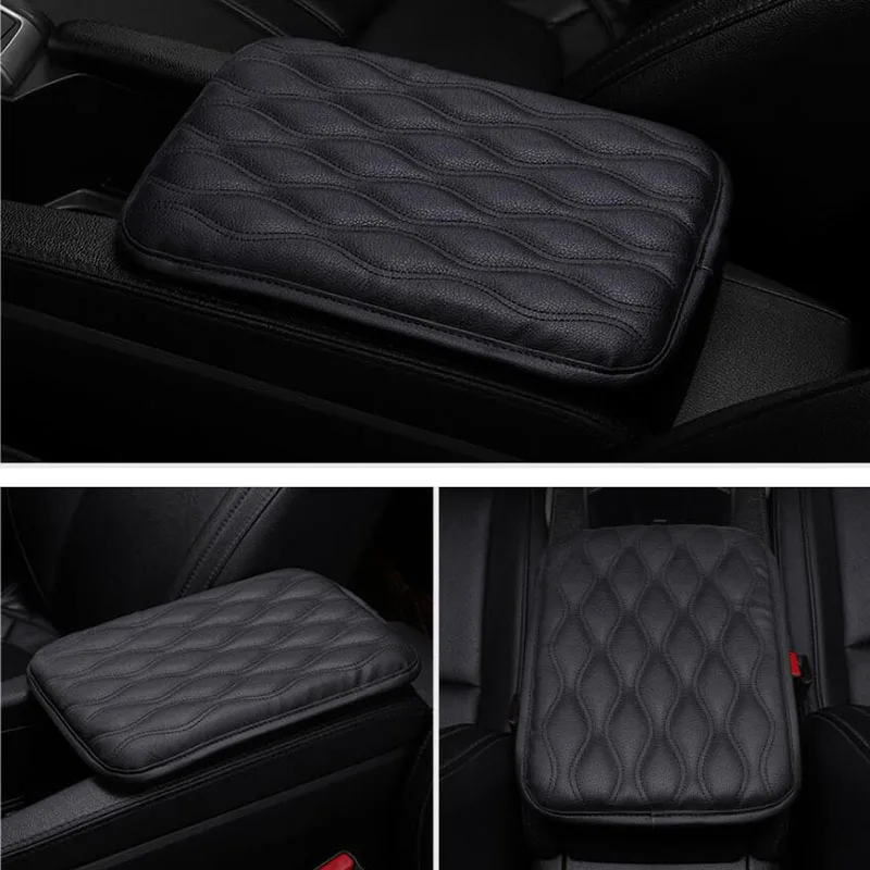 Car Armrest Box Pad Universal Armrest For Cars Cover Increased Pad Comfortable Central Hand Pad Protection Cushion Auto Products