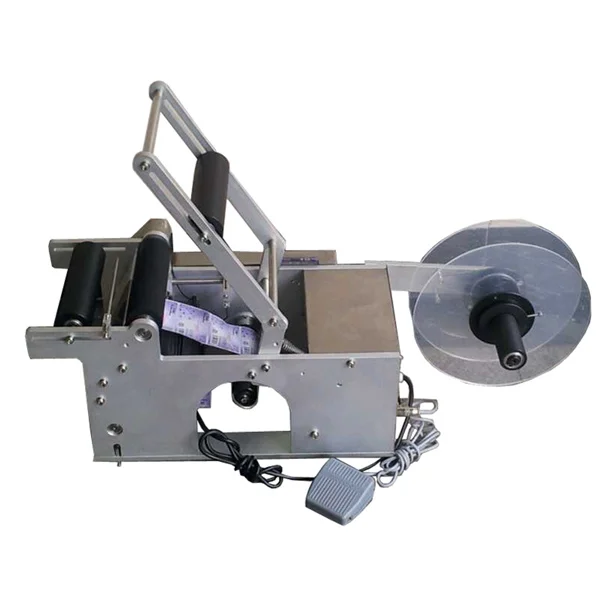 Economic Manual Beer Bottle Labeling Machine, Wine Bottle Sticker Labeling Machine