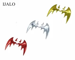 Cool Bat 3D Car Sticker Auto Styling Decoration Car Logo Sticker 3D Chromed PVC Badge Emblem Decal