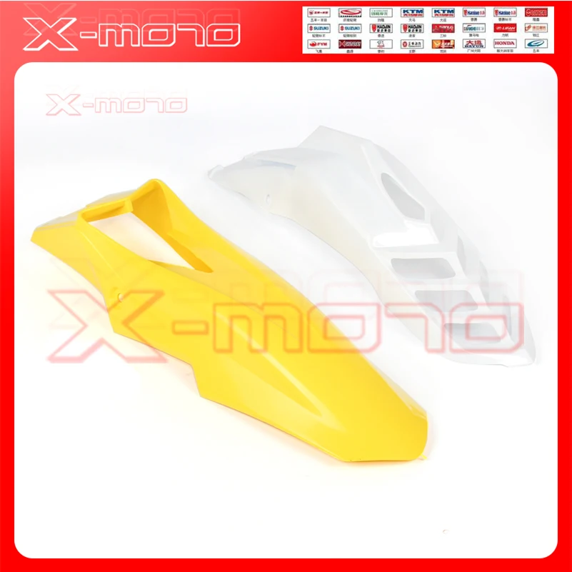 Front Fender Mudguard Mud Guard Motorcycle Universal Front Fender For EVO Motard Colorful plastic cover Dirt Racing Bike