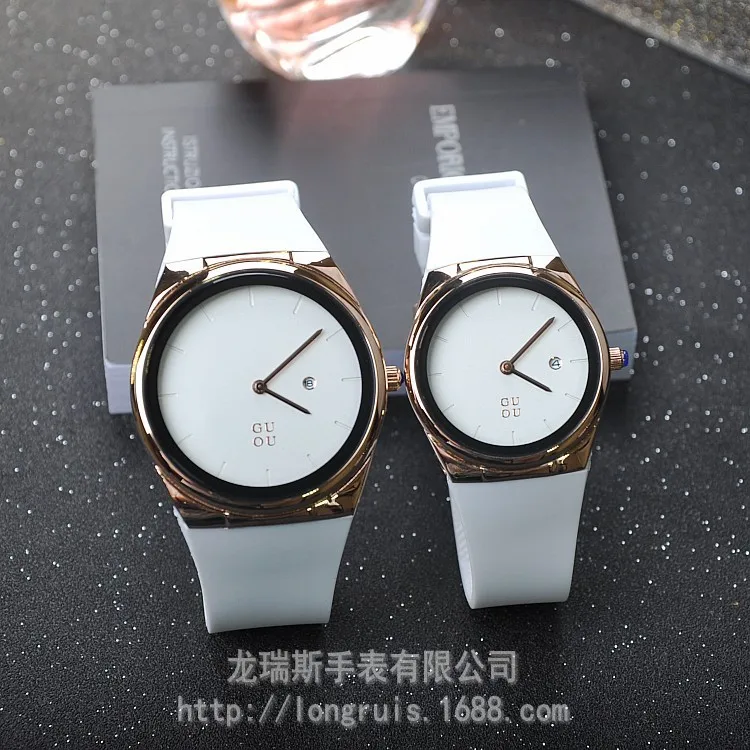 Fashion  GUOU Brand Women Quartz Wrist  Watches Modern Montre Femme Horloge Leather Belt Reloj Mujer Relojes Drop Shipping