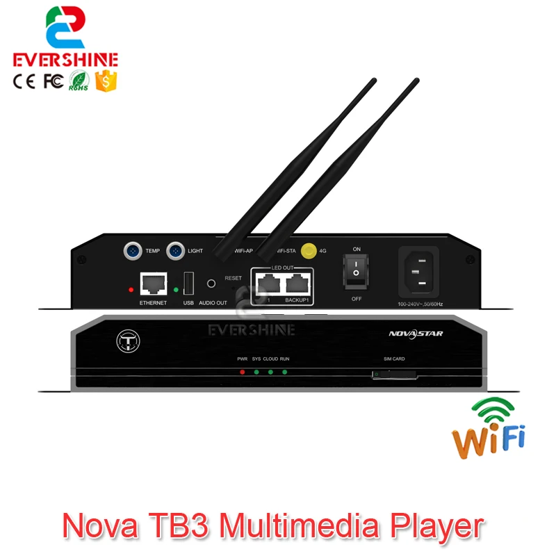 Novastar Taurus Series Multimedia Player TB1/TB2/TB30/TB60/TB80Support Dual WiFi Mode And Switching Synchronous And Asynchronous