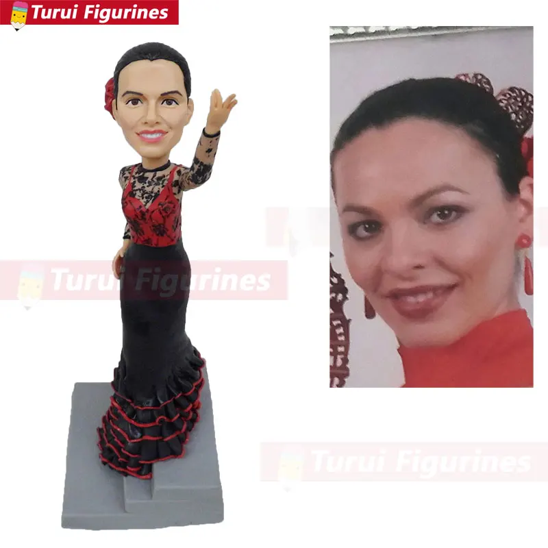 statuette from pictures custom bobblehead soprano figurines create your own bobble head dolls from photos home decoration presen