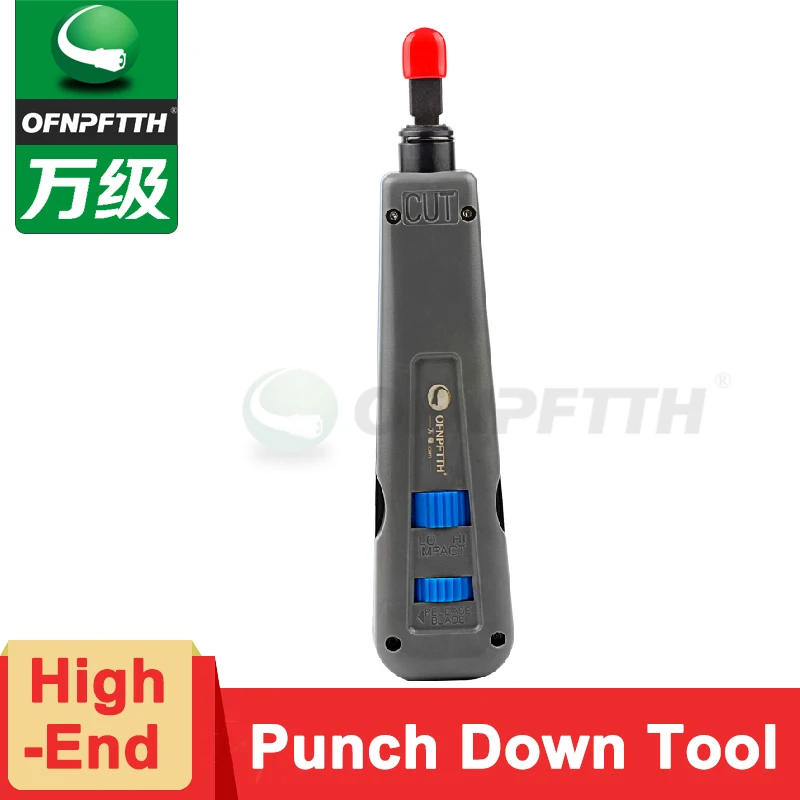 OFNPFTTH 110 Wire Cutter Telecom Pliers Long Knif High-end Punch Down Tool