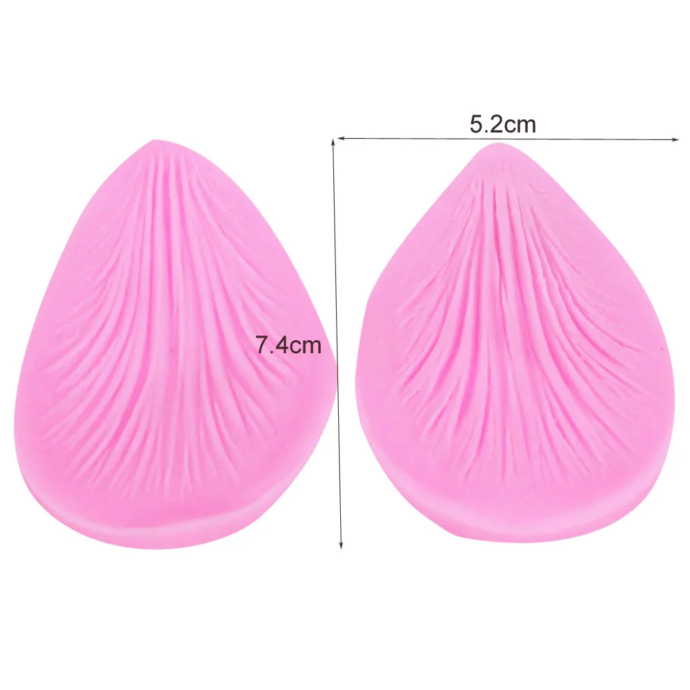 Anemone Flower Petal & Leaf &Cutter Silicone Mold Fondant Mould Cake Decorating Tools Chocolate Gumpaste,Sugarcraft Mold CS217