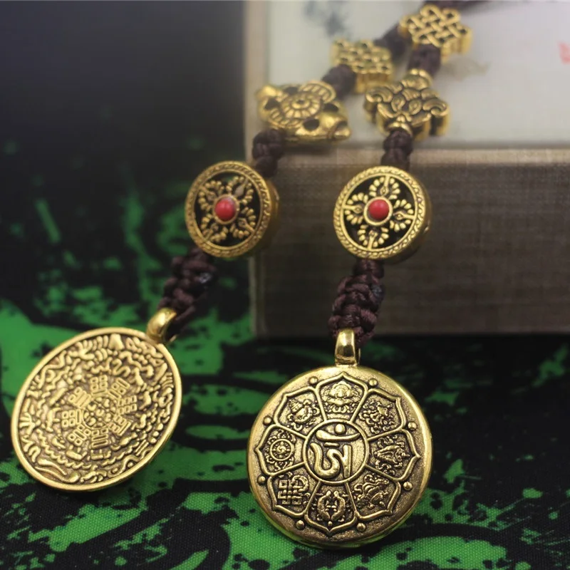 Tibetan characteristics of the Nine Palaces and Eight Diagrams Ornaments Chinese Zodiac Pendant