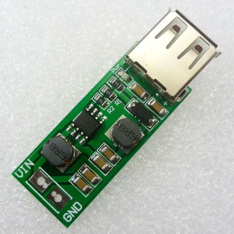 diy USB Auto Boost-buck Step Up-down DC DC Converter Voltage Regulator 1.2V 1.5V 2.5V 3V 3.3V 3.7V 4.2V 4.5V 5.5V 6V to 5V