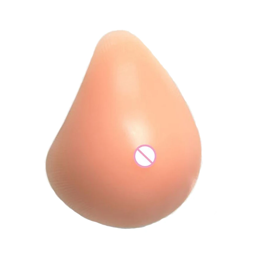 Artificial Silicone Breast Form 600g Realistic Fake Boobs Prosthesis Spiral for Transgender Shemale Mastectomy Women D40