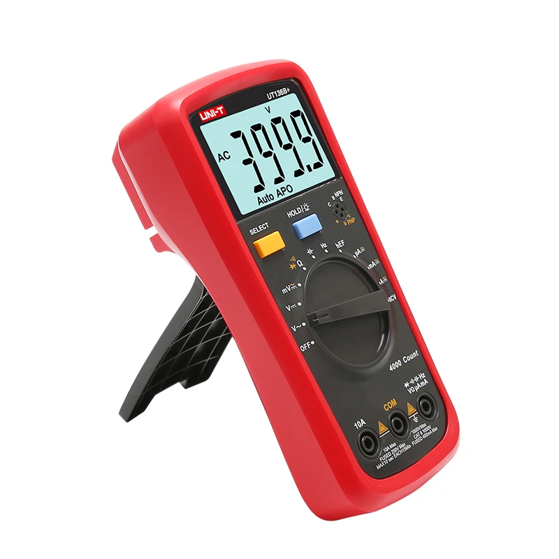 UNI-T UT136B+ Digital Multimeter Large LCD Dual Display 1000V 10A AC DC Voltmeter Current Test Meter