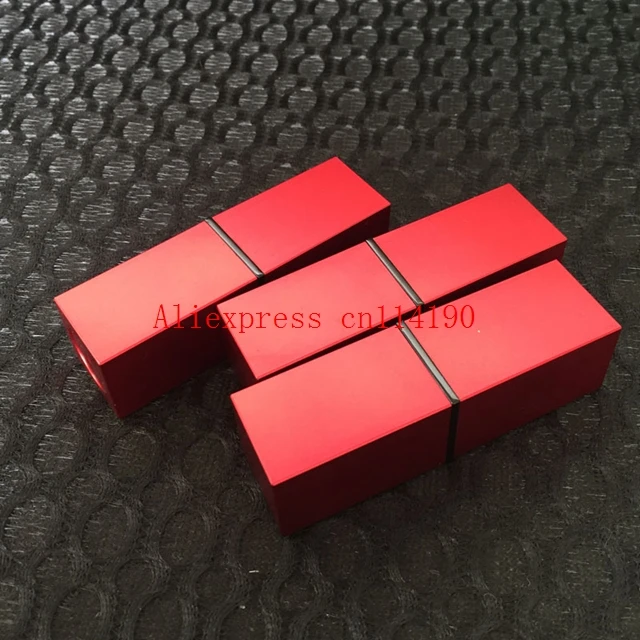 Hot selling 200 pcs/lot square lip gloss containers DIY lipstick cosmetic Tube, lip balm tube containers, lip stick tubes