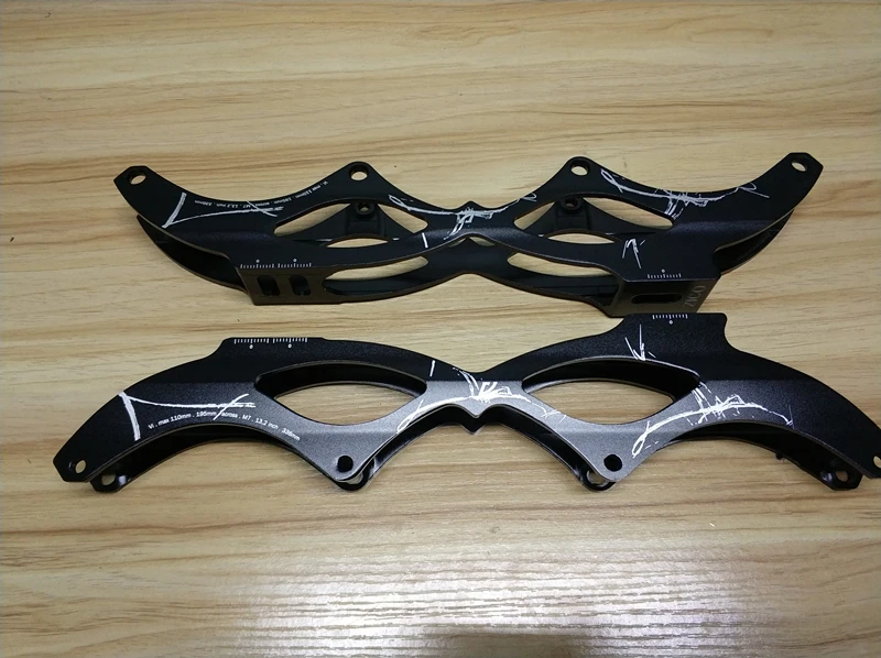 4X110mm / 4X100mm / 4X90mm prędkość liniowa łyżworolki rama z serii 7000 Alloy CNC 165mm 195mm montaż Skating baza dla PS — zdjęcie 4
