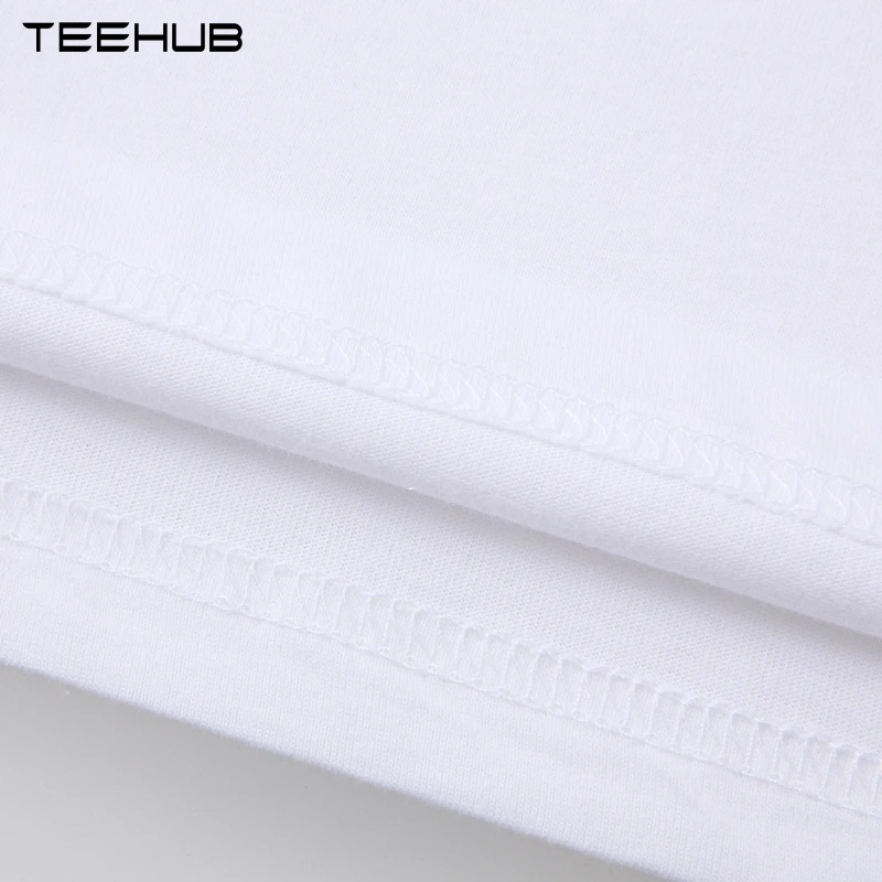 men's lastest TEEHUB  fashion short sleeve king of lion printed t-shirt funny tee shirts Hipster O-neck cool tops