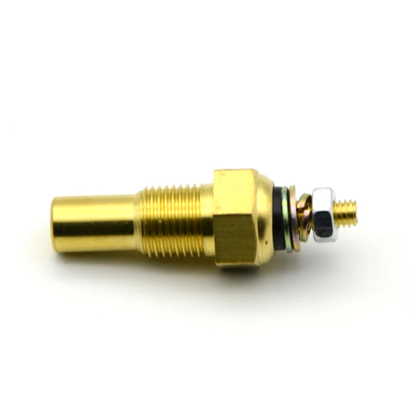 2 "52 mm watertemperatuurmeter Celsius / Fahrenheit temperatuur autometer rode LED zwarte behuizing