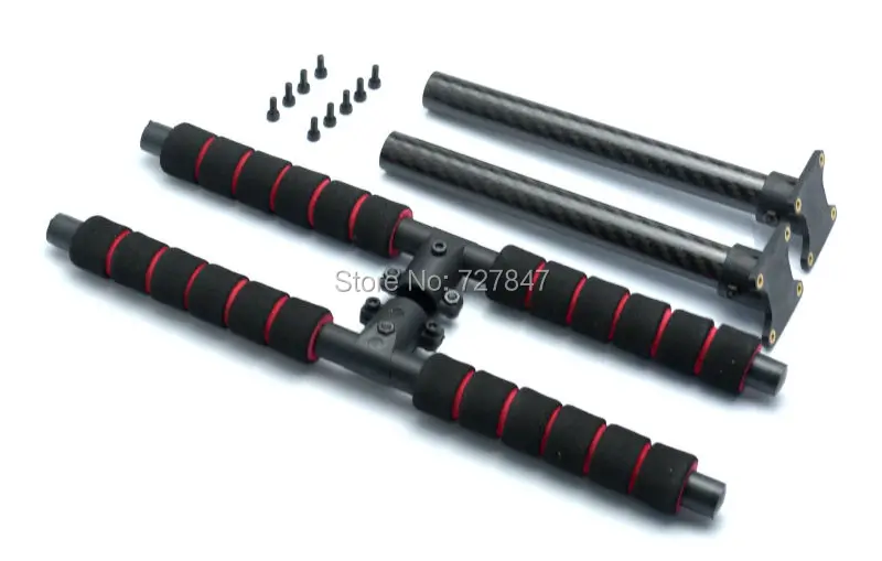 Train d'atterrissage fixe FPV Non rétractable, 170mm, Fiber de carbone 3K, pour quadrirotor S500