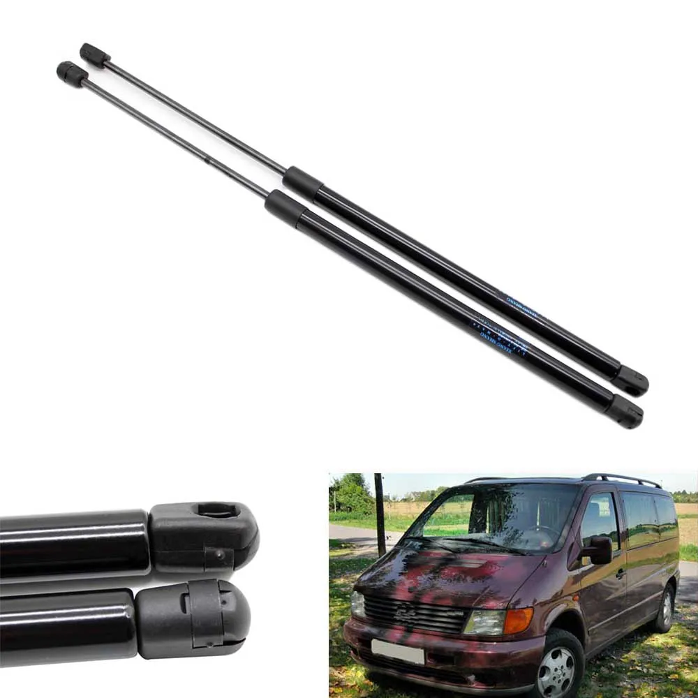 2pcs Auto Tailgate Boot Gas Struts Shock Lift supports for Mercedes Benz W638 Vito 5-door minivan 1996-2003 772 mm with Wiper