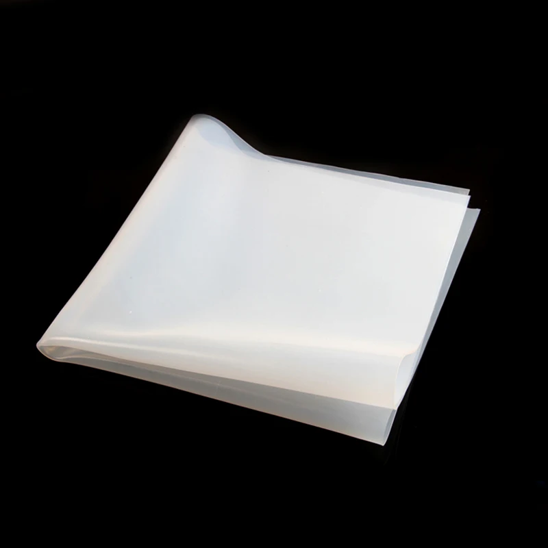 Tấm Cao Su Silicone 500x500mm Rõ Ràng Mờ Tấm Mat Chịu Nhiệt Độ Cao 100% Trinh Nữ Silikon Cao Su Pad