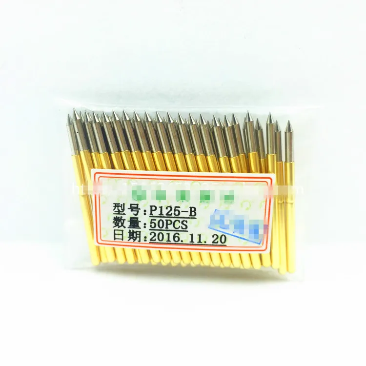 

P125-B 2.0mm Dia 32mm Length Metal Spring Pressure Test Probe Needle