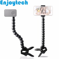 Flexible Arm Octopus Gooseneck Tube Monopod Mount Stand for Gopro Hero SJcam DJI OSMO Camera Mobile Phone Selfie Stick Holder