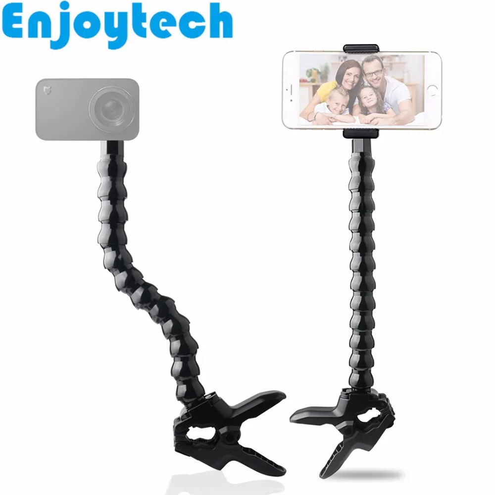 Elastyczne ramię Octopus Gęsia szyja Tube Monopod Stojak do Gopro Hero SJcam DJI OSMO Aparat Telefon komórkowy Uchwyt na kijek do selfie