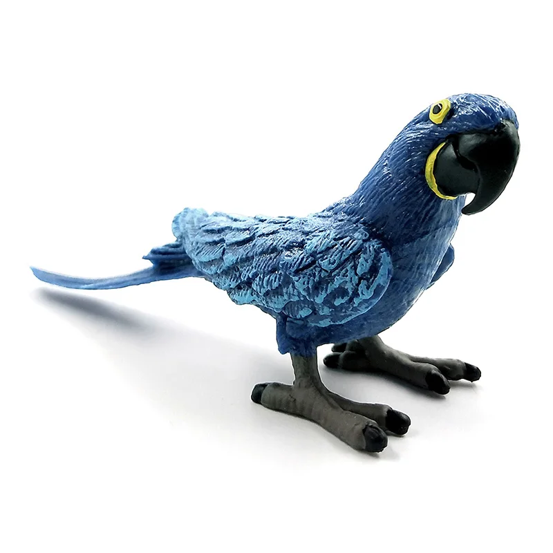 Simulation Forest wild Mini Parrot bird Home decor ornaments decoration animal model figurine garden action figure Plastic Toys