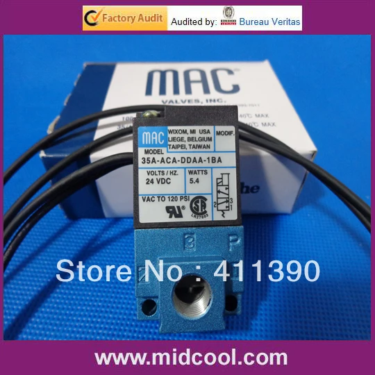 high frequency 24v 1/8 MAC micro solenoid valve