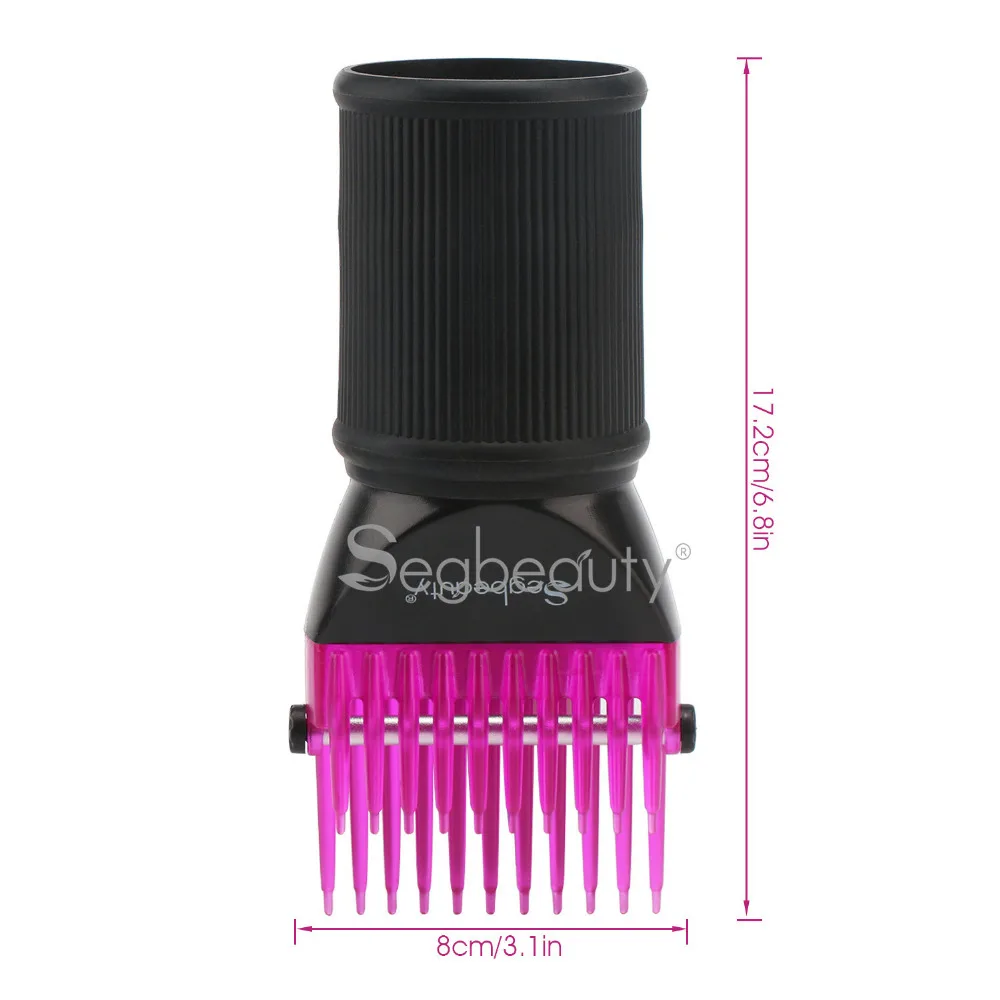 Segbeauty Hair Diffuser Dryer Comb Attachment Detangling Blow Dryer Styling Brush Cover Hairdressing Salon Tool