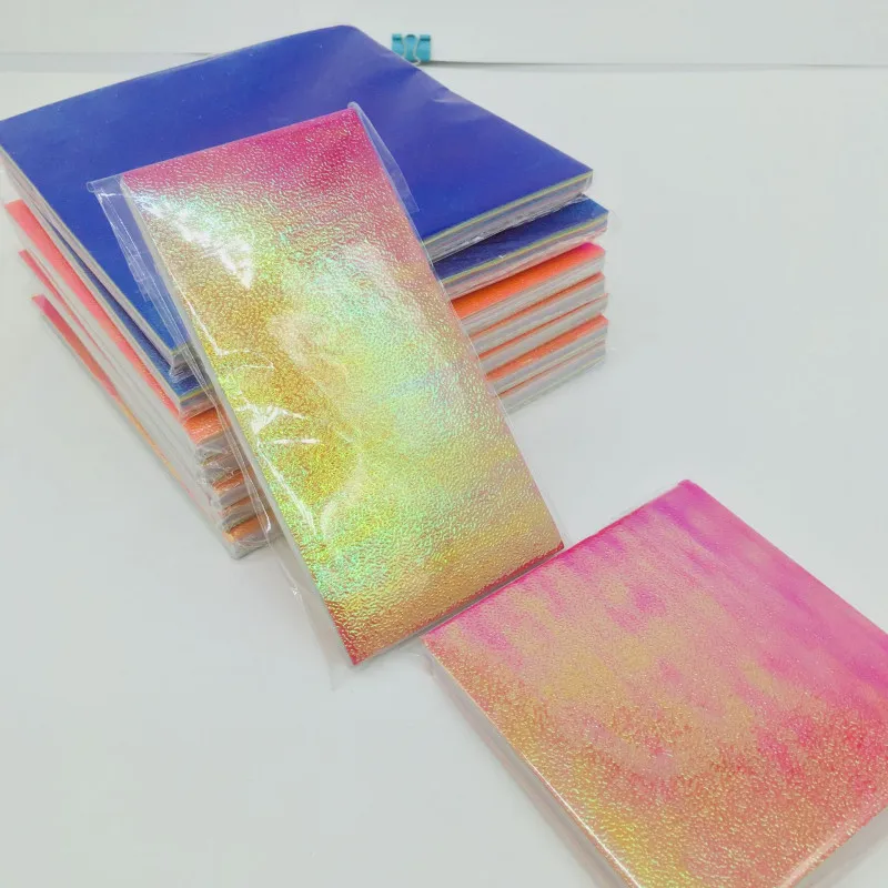 50pc/set Multicolor Square Origami Paper Single Side Shining Folding Solid Color Papers DIY Scrapbooking Art Crafts Decoration