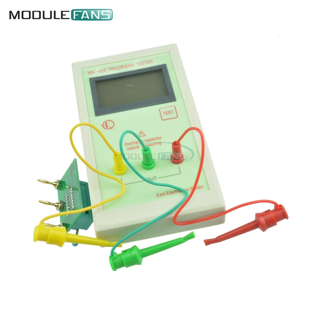 Diy MK-328 Meter Tester Transistor Induktivität Kapazität Widerstand LCR TEST MOS/PNP/NPN Automatische Erkennung – Detail 6
