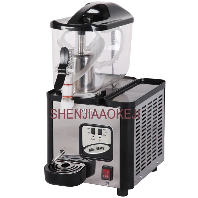 XC16 single-cylinder snow melting machine 6L Stainless steel Small slush machine for home 220V