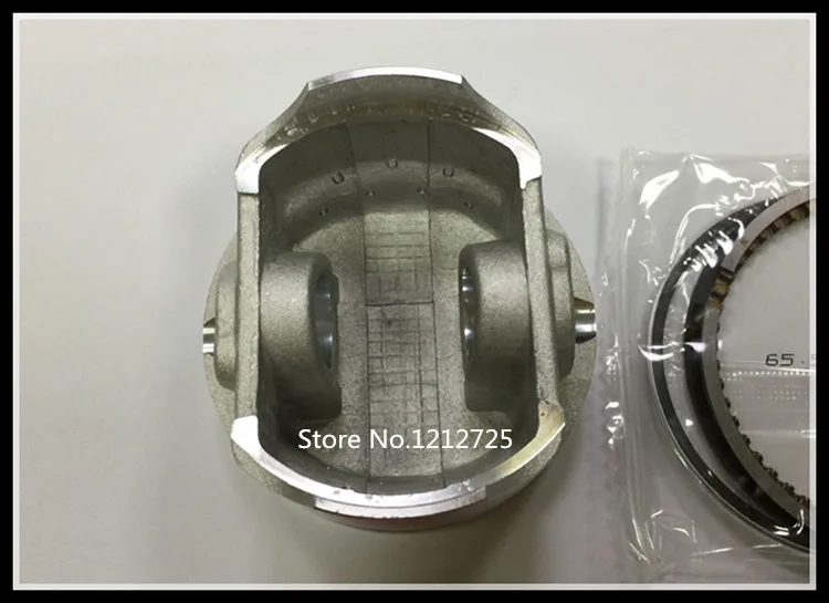 Zongshen Motorcycle CB250 Viper ZS250GY Piston ring assembly 65.5mm Size increase +0.5mm (66mm) Piston pin 15mm 166fmm 167fmm