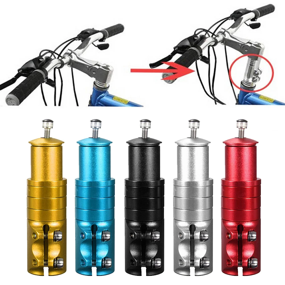 Aluminum Alloy Bicycle Stem Increased Control Tube Extend Handlebar Stem Heighten Bike Front Fork Bicycle Parts Accessories