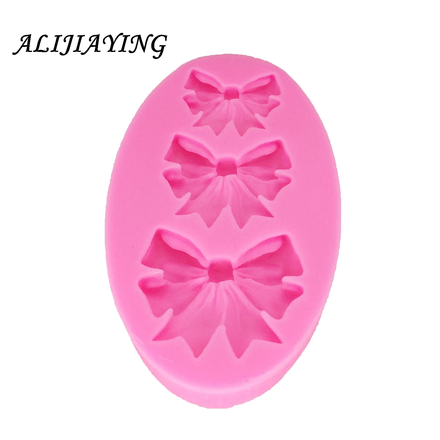 3D Bows Silicone Fondant Mold Sugarcraft Mold Chocolate Bowknot Candy Mold Cake Decorating Tools D1208