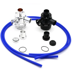 Di alluminio Blow Off Valve S Deviatore Turbo BOV Boost per Volkswagen GTI Jetta Audi 1.8T 2.7T Con Il Marchio